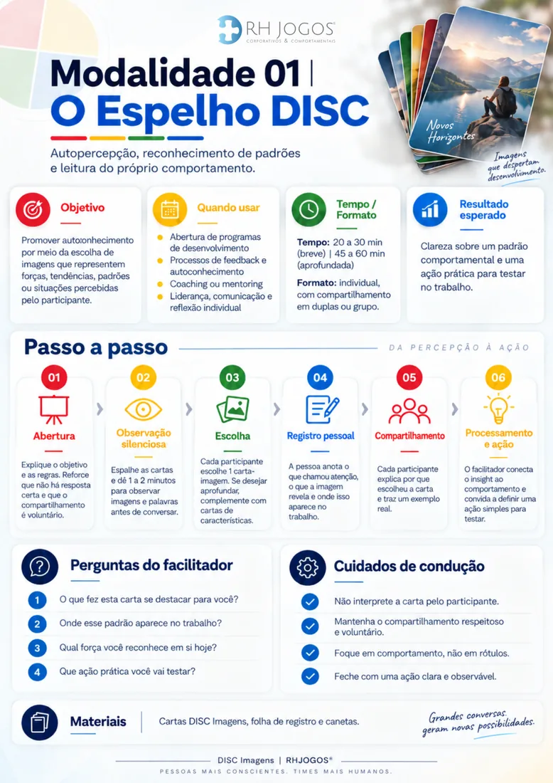 Aplicação — O Espelho DISC