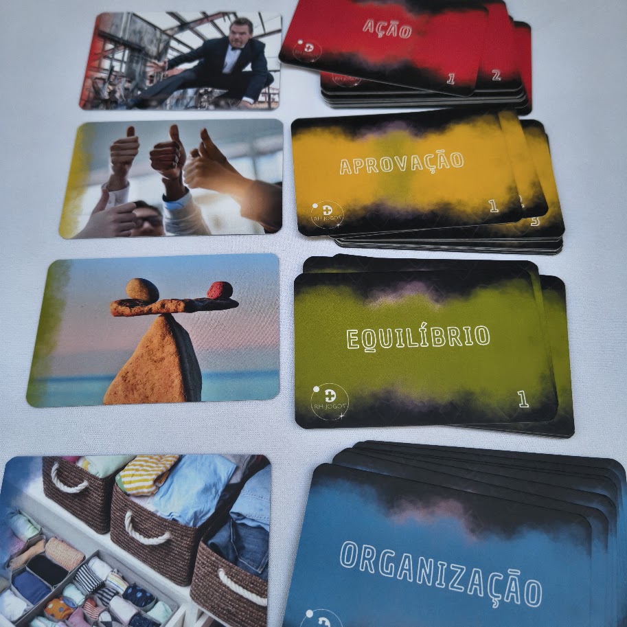 Frente e verso das cartas